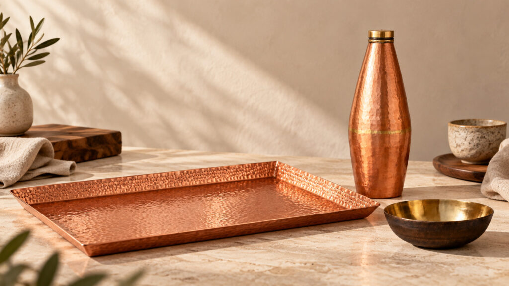 Brass vs Copper vs Bronze Tableware: Which Material Is Right for Your Collection?