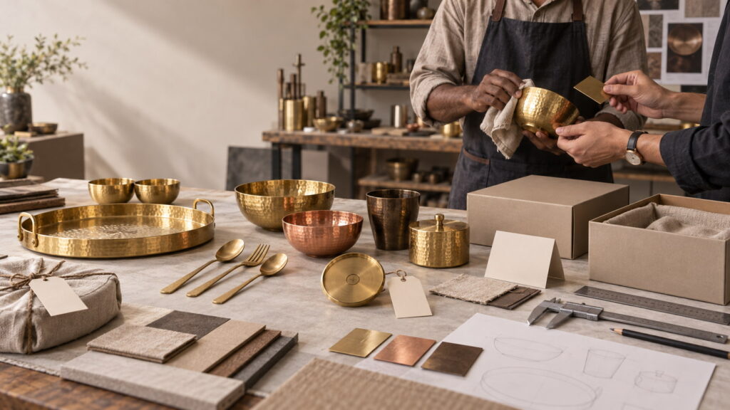 Private Label Metalware: How Retail Brands Can Build a Custom Tableware Collection in India
